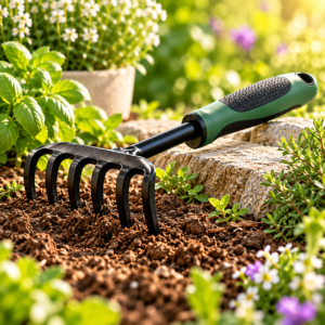 Compact Garden Hand Rake